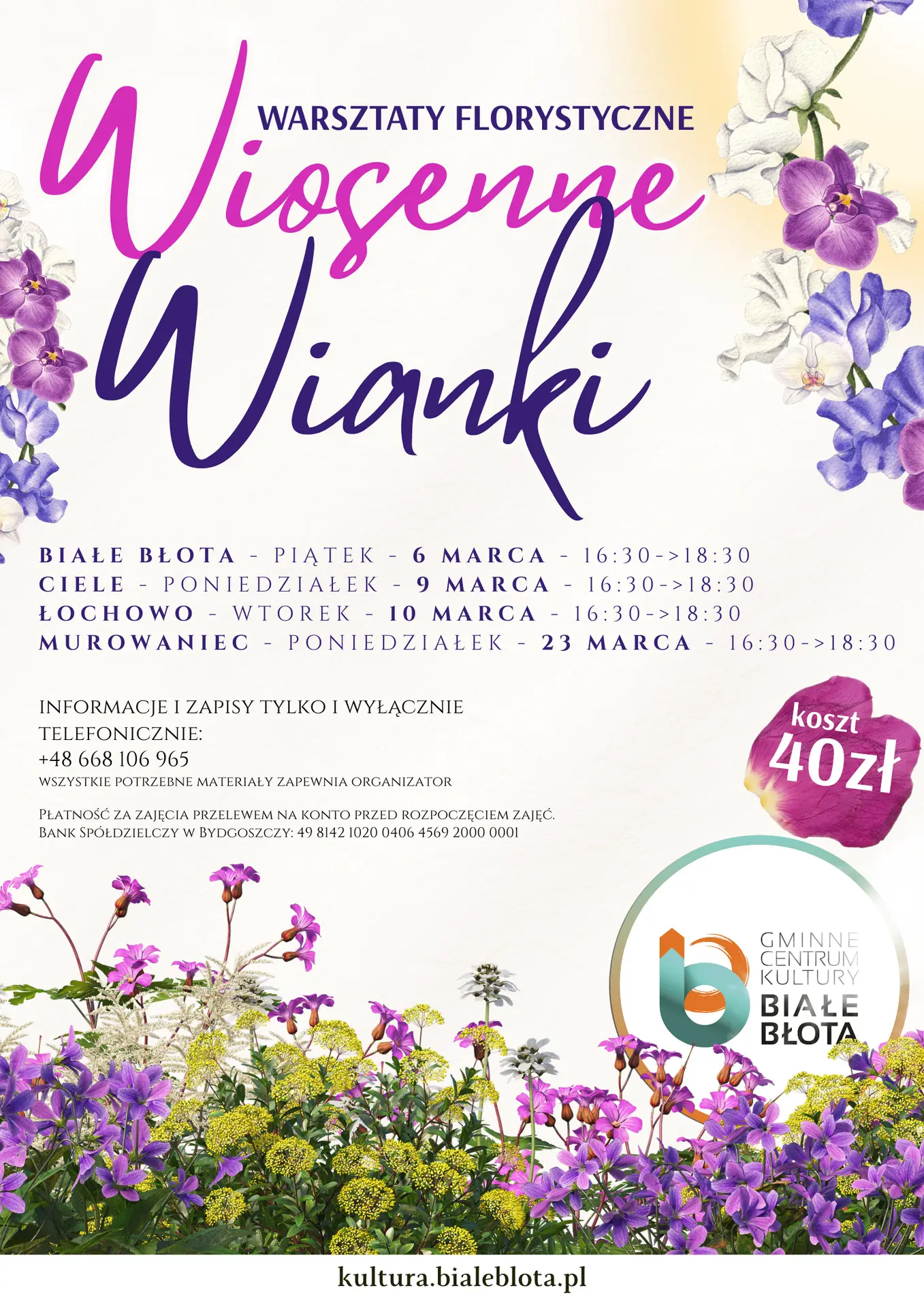 Wiosenne warsztaty florystyczne