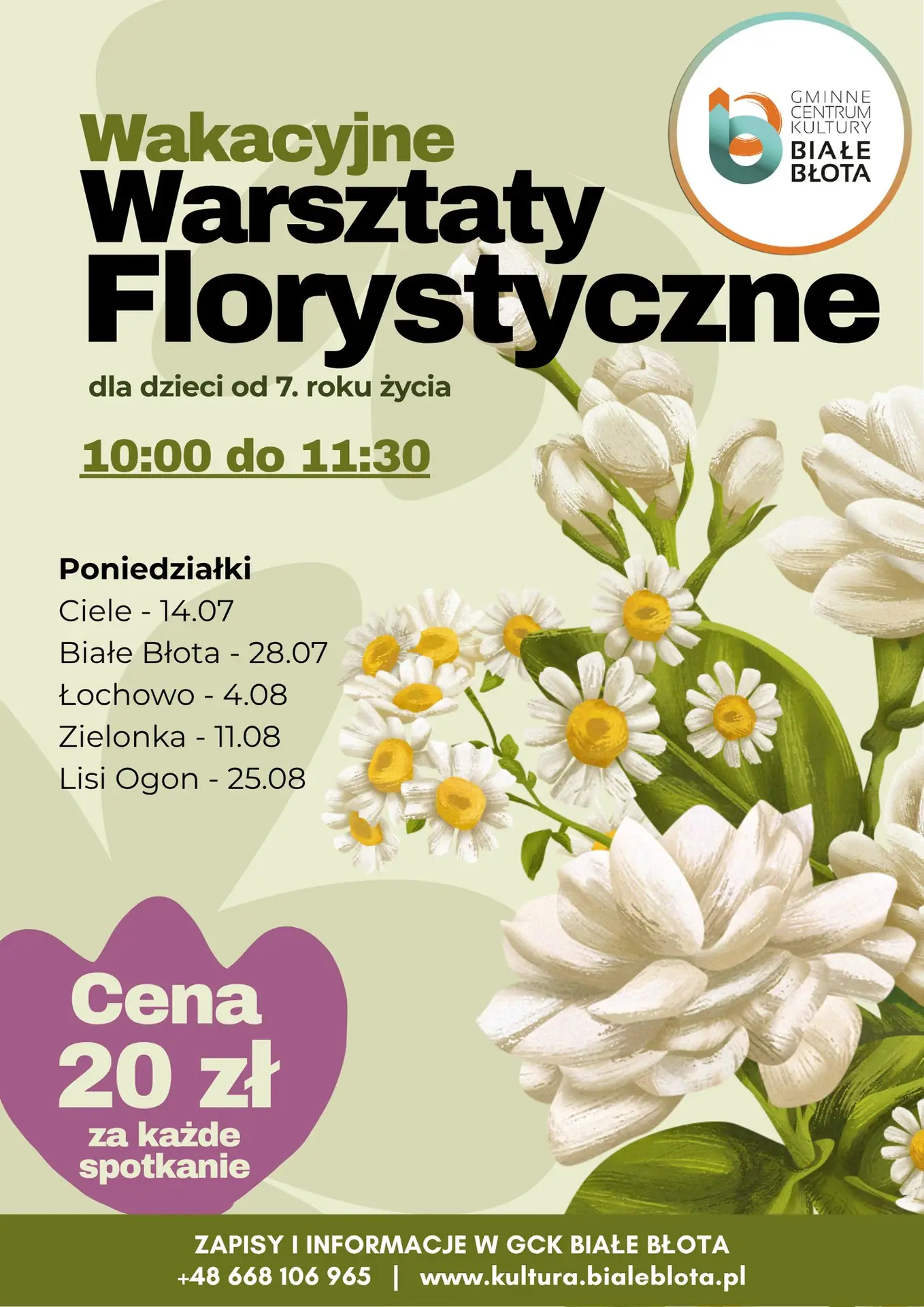 Wakacyjne warsztaty florystyczne