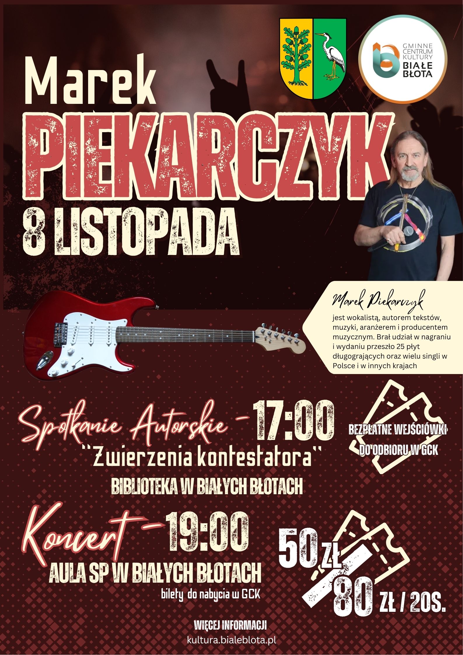 Marek Piekarczyk – Koncert i Spotkanie autorskie