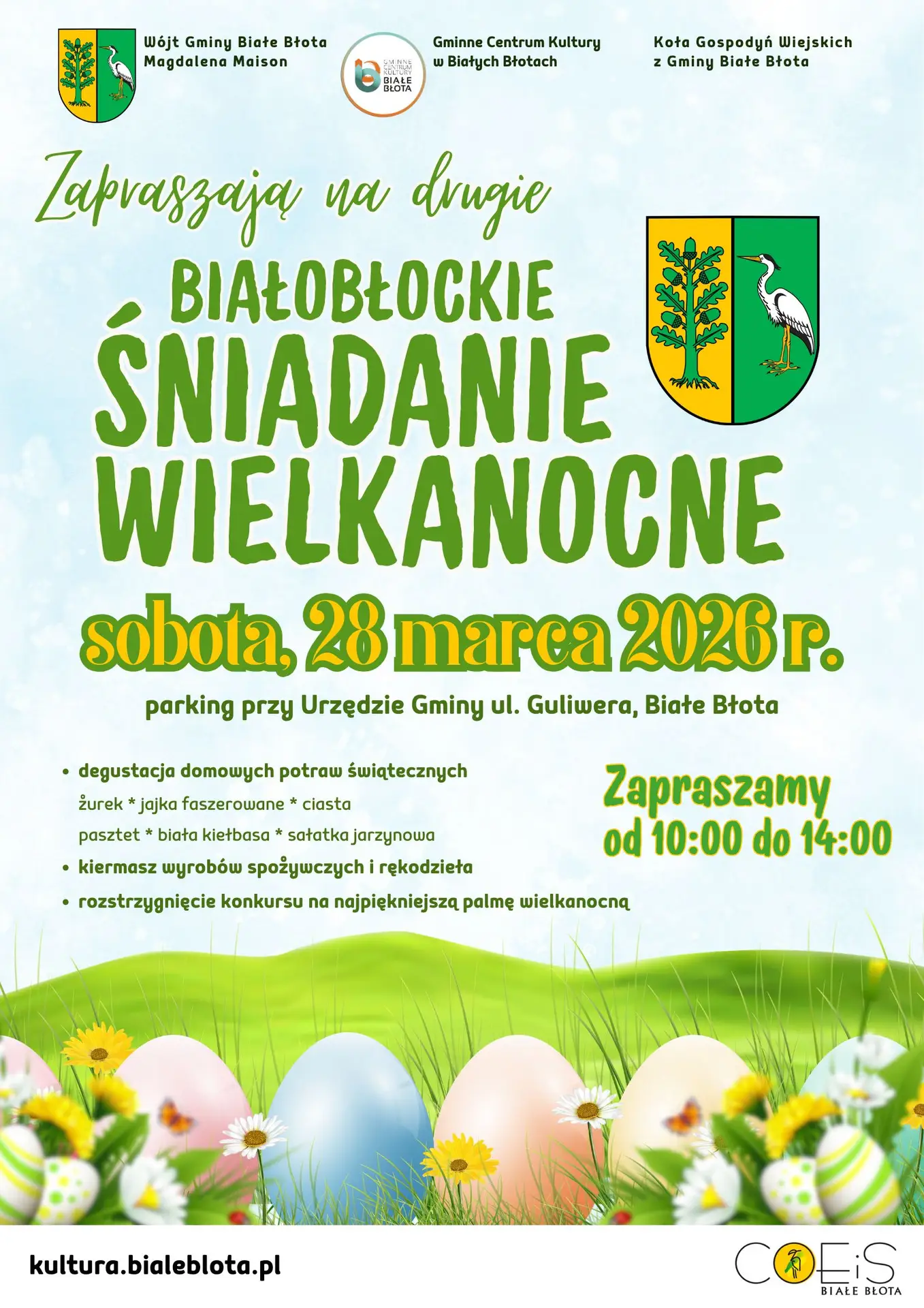 Zapraszamy na II Białobłockie Śniadanie Wielkanocne!