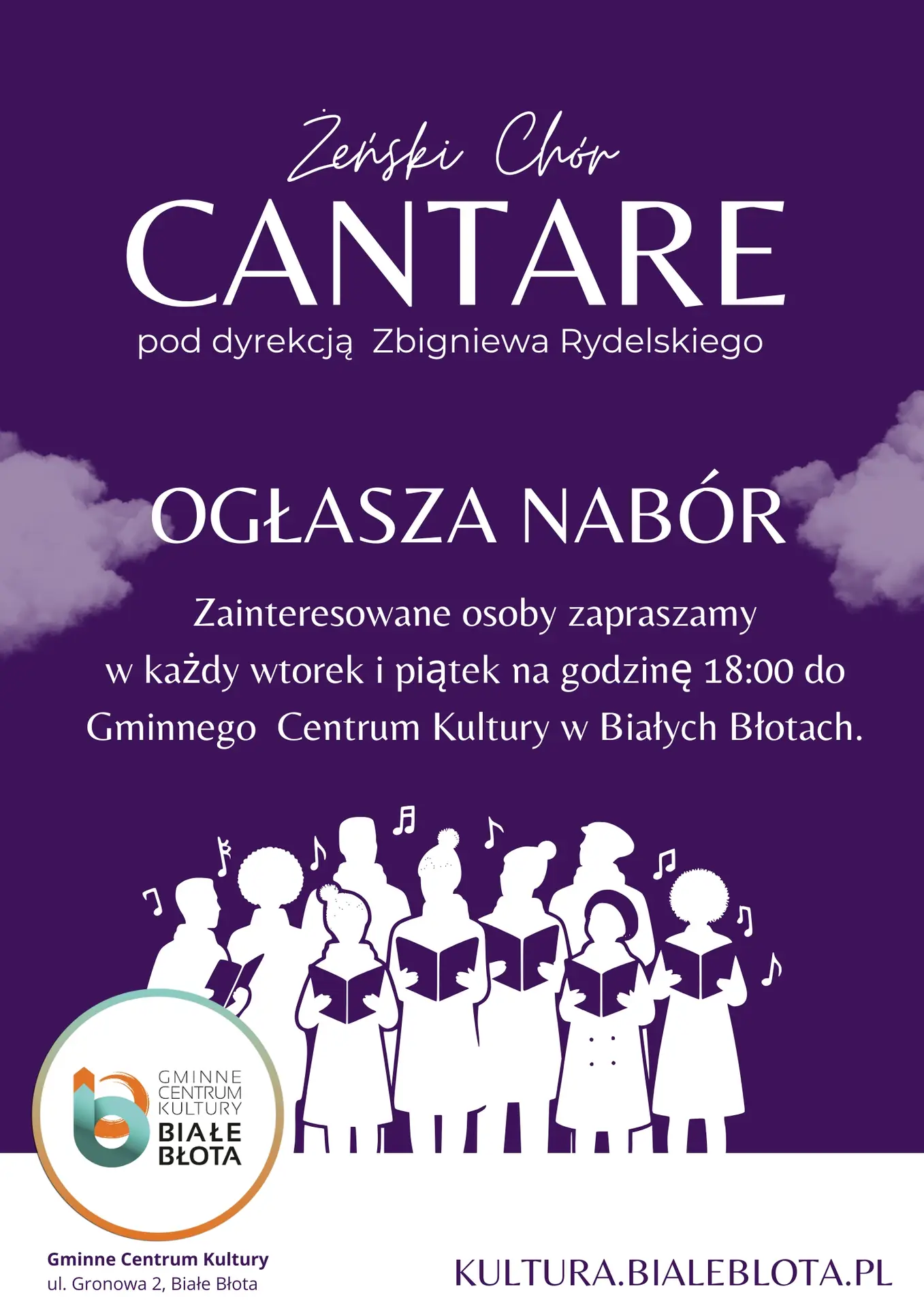 Chór CANTARE zaprasza!