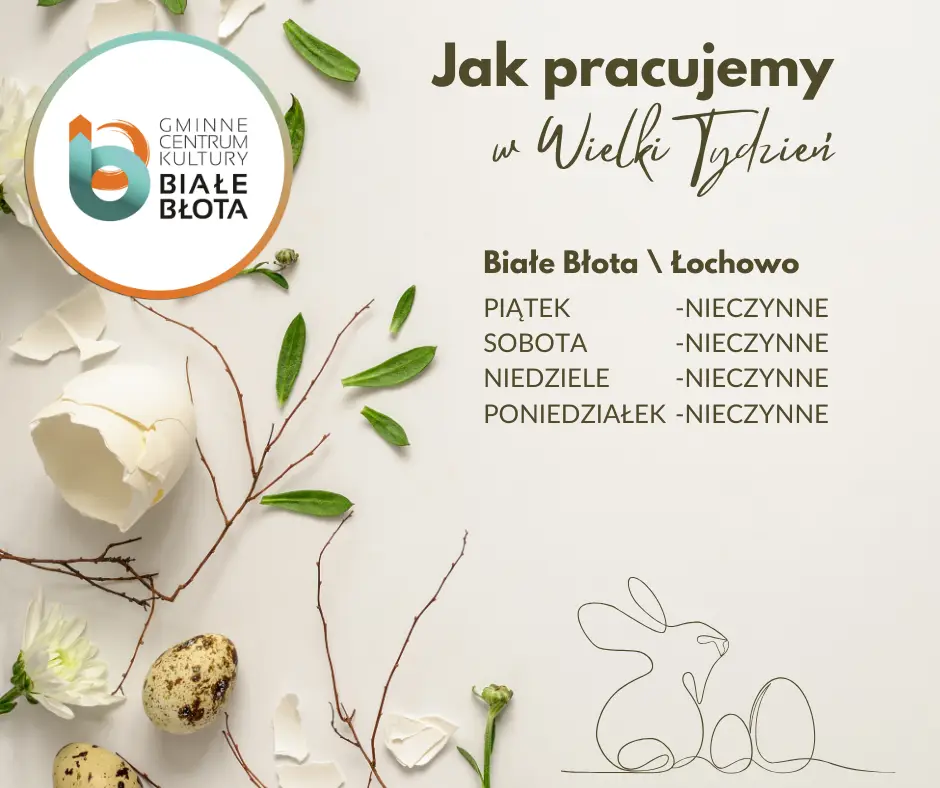 Jak pracujemy w Wielkim Tygodniu?