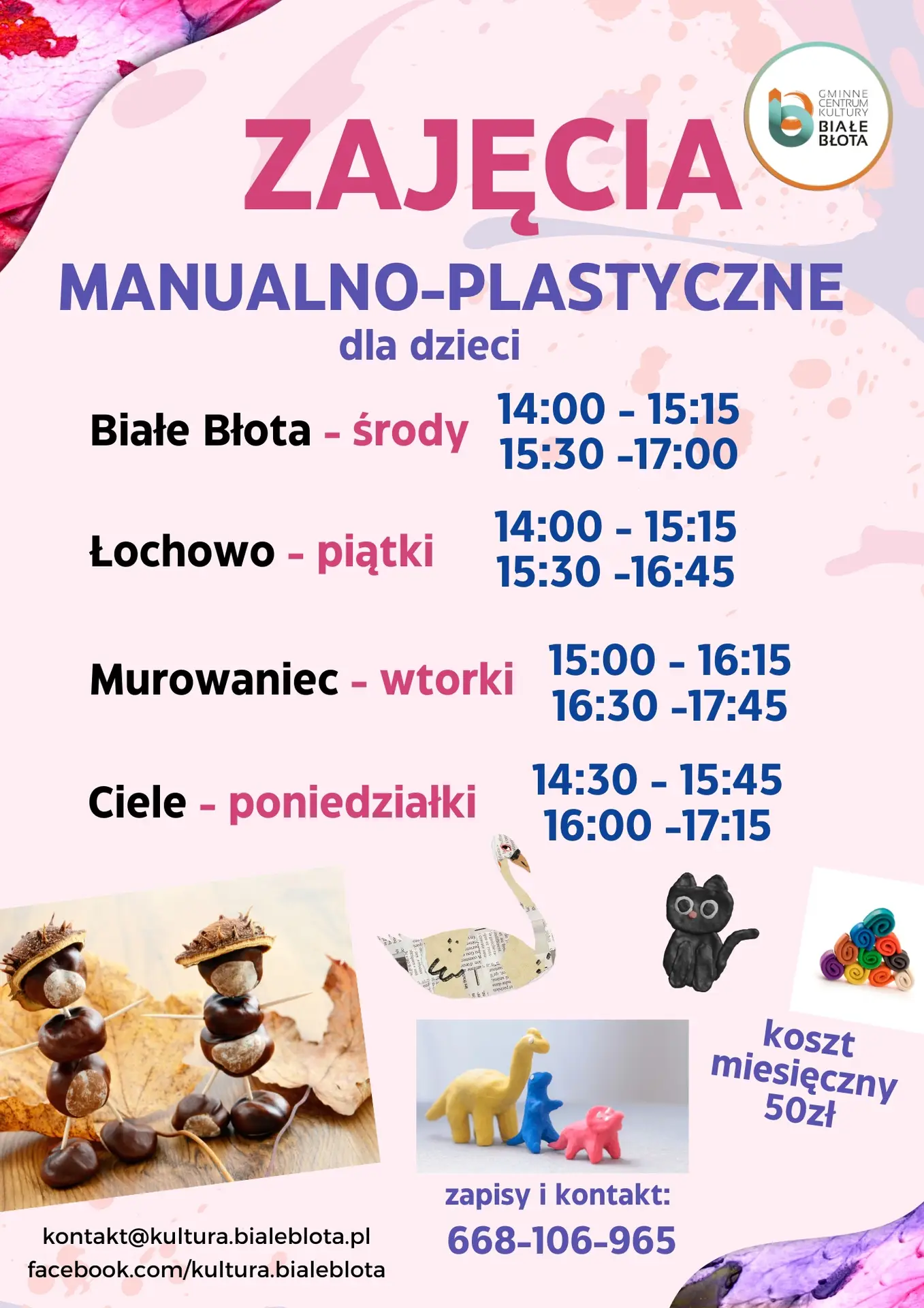 Zajęcia manualno-plastyczne w GCK!