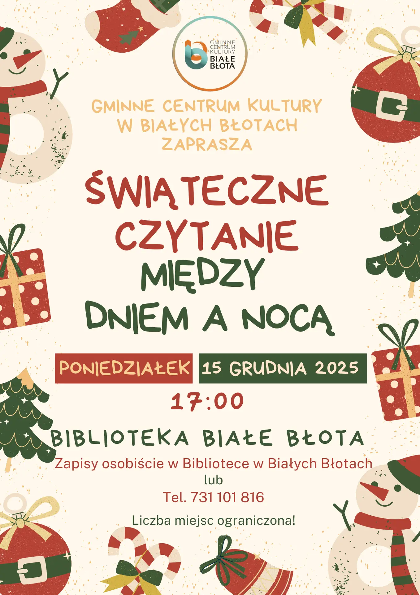 Świąteczne Czytanie Między Dniem a Nocą