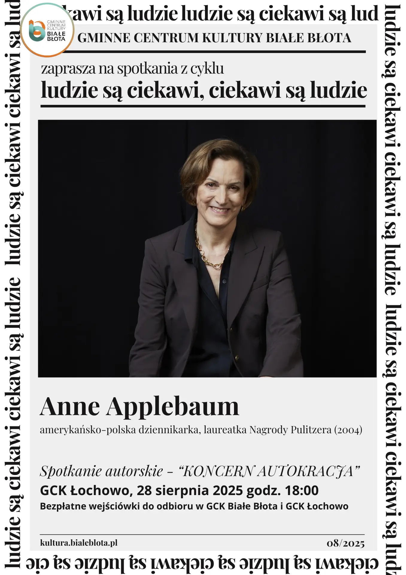 Spotkanie autorskie z Anne Applebaum